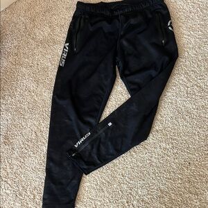 Virus Black Jogger Pants